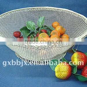 White Wire Home Storage Fruit Basket thumbnail-1