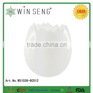 White Ceramic Rabbit Design Decorative Ashtray thumbnail-2