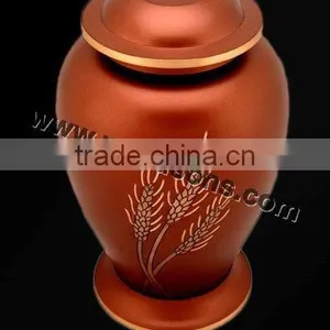 Indian Metal Urns | Metal Fancy Urns | Metal Cremation Urn | Pet Cremation Urns thumbnail-1
