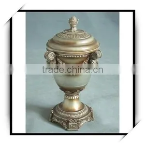 Classical Patterned Finish Fiberglass Adorning Casket thumbnail-1