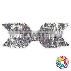 Wholesale Awesome Gold Sequins Bows With Clips Back thumbnail-5