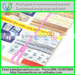 Finger Print Pattern Silicone Bookmark for Sign thumbnail-1