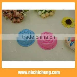 6 Pcs/set Silicone Easter Egg Cake Mold / Silicone Rose Cake Mold / Christmas Pancake Molds thumbnail-2