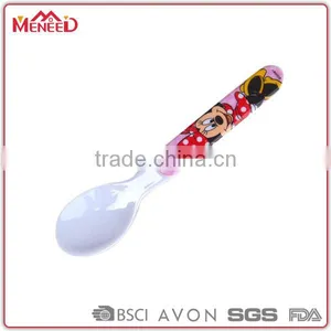 Mouse Printing Food Safe Ornaments 100% Melamine Colored Spoon Plastic thumbnail-1