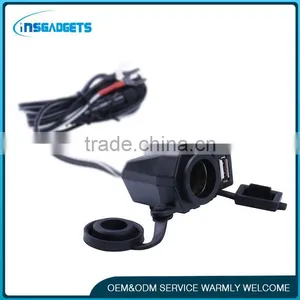 New Hot Selling Products Way Socket Car Cigarette Lighter 2 Usb Car Charger ,h0try 12v 1.5a Car Charger thumbnail-3