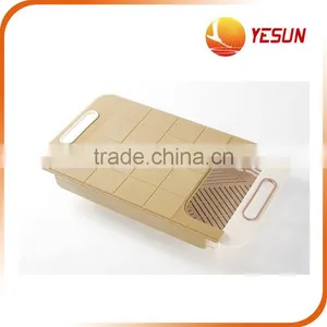 Plastic Drawer Foldable Cutting Board Cutting Board With Tray Cutting Board With Strainer thumbnail-1
