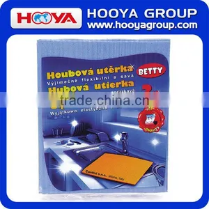 15*15*0.4CM Natural Cellulose Polypropylene Healthy Microfiber Cleaning Cloth thumbnail-1