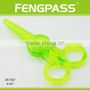 S5-1027 4.75 Inch Plastic Blades Baby Scissors thumbnail-1