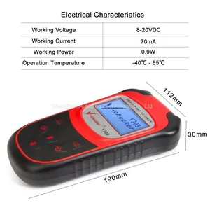 V-checker V303 EOBD OBD2 Scanner Car Engine Fault Code Reader CAN Diagnostic Scan Tool thumbnail-5