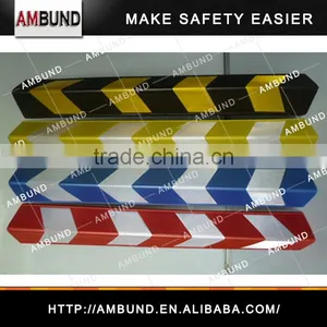 Parking Rubber Wall Protect Corner Guard Reflective Wall Rubber Parking Corner Guard thumbnail-1