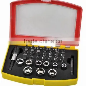 32pcs Bits and Socket Set in Plastic Case thumbnail-1
