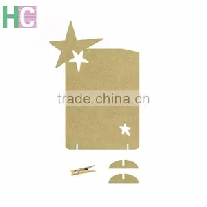 Top Quality Custom File Folder Stationery Clipboard Wood Board With Clip thumbnail-1