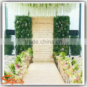 2017 New Artificial Wedding Silk Large Rose Flower Wall thumbnail-1