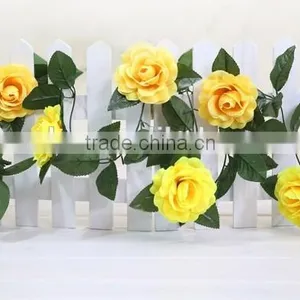 Plastic Artificial Rose Flowers Vine/garland thumbnail-3