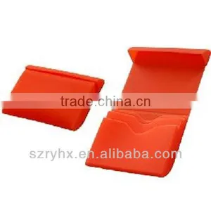 Interlayer Clamshell Silicone Card Purse Paper Coin Purse Wallet thumbnail-1