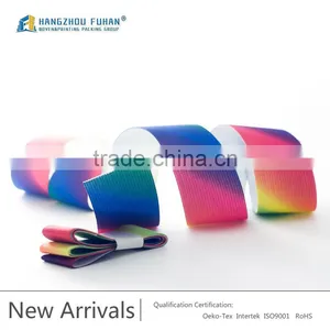 Wholesale Gradual Change Rainbow Color Ribbon thumbnail-1