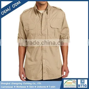 Shanghai Factory Supply Autumn/Fall Spring Tactical Shirt for Police Officer thumbnail-4