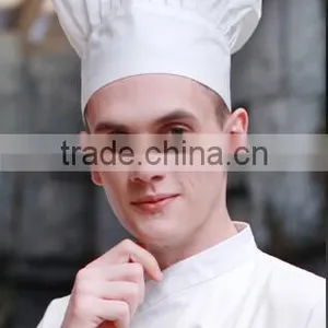 Customized Man and Woman Cotton/polyester Hotel Restaurant Chef Hats thumbnail-1