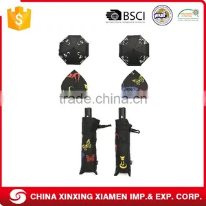 Wholesale Custom Oem New Design Auto Changing Color Promotional Umbrella With Logo Printing thumbnail-2