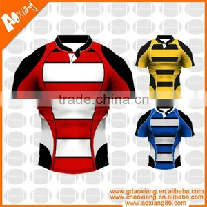 2013 New Design Dry Fit High Quality Customized Rugby Jersey thumbnail-1