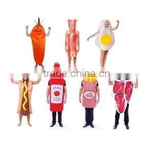 The Bacon Costume,food Fun Fancy Dress Costume,bacon Suit thumbnail-1