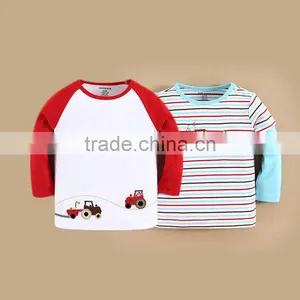 2015 Baby Clothing 100 Cotton Desinger Baby Boy T-shirt thumbnail-1