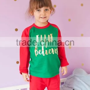 New Fashion Comfortable Girl Christmas Pajamas Sleepwear For Kids thumbnail-1