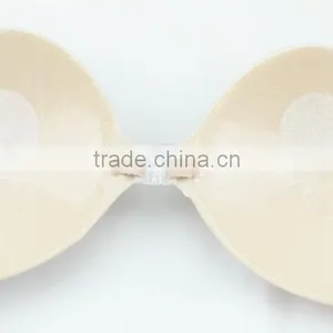 Hot Sale Ladies Sexy Net Underwear Silicone Boobs Bra thumbnail-4