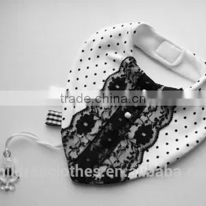 Yiwu Mingzhen Garment Factory Supply Kids Clothes Cheap Price Lace Baby Bib thumbnail-5