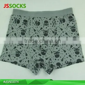Custom Elastic Waistband Underwear Teen Sexy Boys Cotton Boxer thumbnail-1