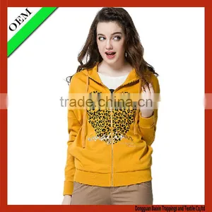 100% Cotton OEM High Quality Fashion Men Hoodie/ Women Fashion Jacket/ Women Coat thumbnail-1