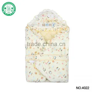 Velvet Embroidery Quilted Baby Sleeping Bag thumbnail-2