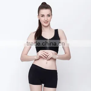 Factory Provide New Style Sex Seamless bf Bra Panty Set thumbnail-1