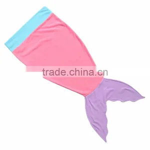 ShiJ "Amazon Sellers Supplier" China Manufacturer Mermaid Tail Blanket For Kids thumbnail-3
