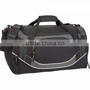 Dunes 22" Deluxe Sports Duffel Bag - Has Zippered U-shaped Main Compartment and Comes With Your Logo. thumbnail-3