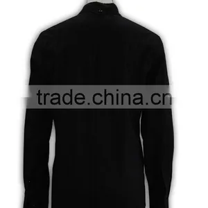 100% Cotton Design China Made Business Designmens Quilted Flannel Shirts thumbnail-4