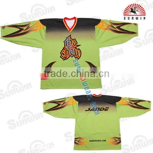 Oem Wholesale Blank Hockey Jersey/ Hockey Jersey Custom thumbnail-4