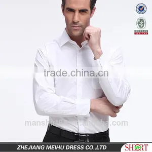 Stylish Cotton Check Shirts for Men White Shirts Dress Men's thumbnail-3