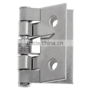 Silver Tone 4 Holes Door Butt Hinges(rotated From 0 Degrees to 330 Degrees) 26mmx18mm thumbnail-1