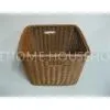Square Washable Corner Rattan Laundry Basket Plastic For Bathroom thumbnail-1