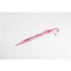 Pink PVC Dome Umbrella Durable J Shape , Transparent Umbrella For Kids thumbnail-1