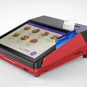 Wireless Mobile Android POS System With Thermal Printer Laser Scanner thumbnail-1