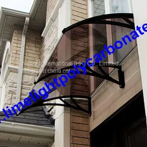 DIY Awning, DIY Canopy, DIY Kits Awning, Polycarbonate Awning, Polycarbonate Canopy, Door Canopy, Door Awning, Rain Shed thumbnail-1