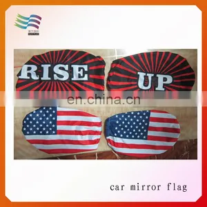 Spandex Fabric Sedan Car Mirror Cover thumbnail-1