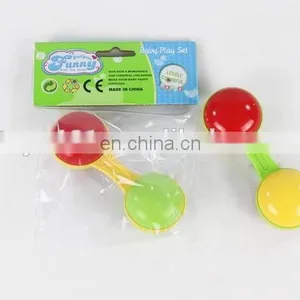 Newest Baby Enlighten Series Rattle Bell Toy,Cute The Dumbbell Design Rattle Bell thumbnail-2