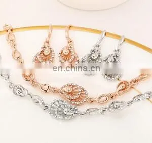 2017 Peacock Rings Rose Gold Platinum Plated Top Genuine Austrian Crystals Fashion Women Wedding Bridal Party Jewelry thumbnail-3