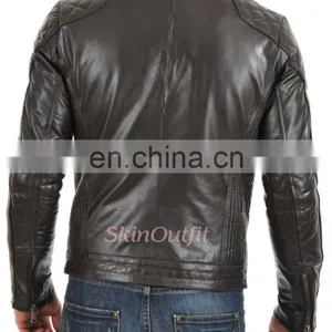 High Quality Winter Fashion Man Leather Jacket thumbnail-2