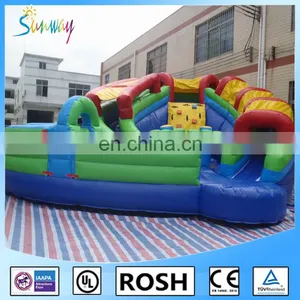 SUNWAY New Giant Inflatable Amusement Park ,inflatable Fun City, Inflatable Fun Island for Kids thumbnail-2