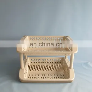Plastic Dish Vegetable Kitchen Multifuntional Rack Storage thumbnail-1