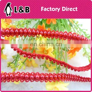 2015 New Arrival Fashion Red Bridal Beaded Trimming for Wedding thumbnail-1
